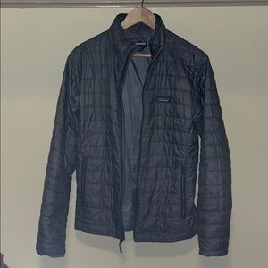 Patagonia Men's Grey Quilted Jacket